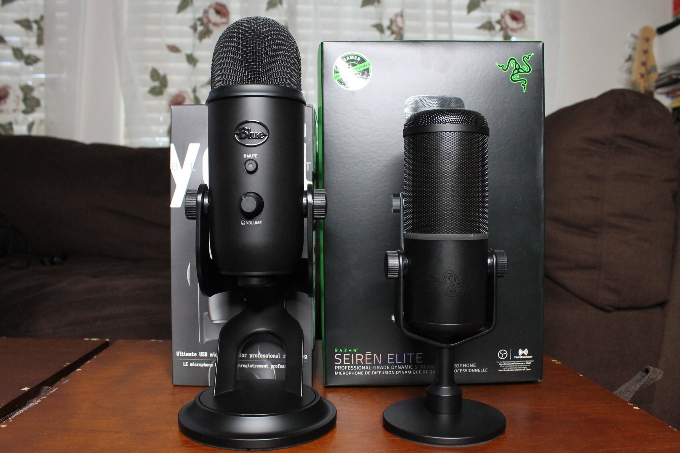 Blue Yeti vs Razer Seiren Elite — Stream Tech Reviews by BadIntent
